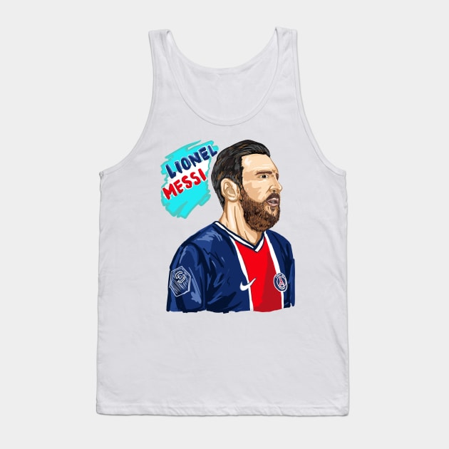 lionel messi Tank Top by esogyeart